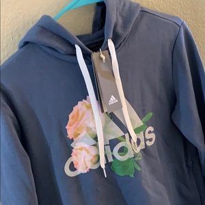 Floral adidas Hoody